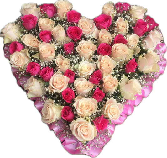 All Rose Open Heart